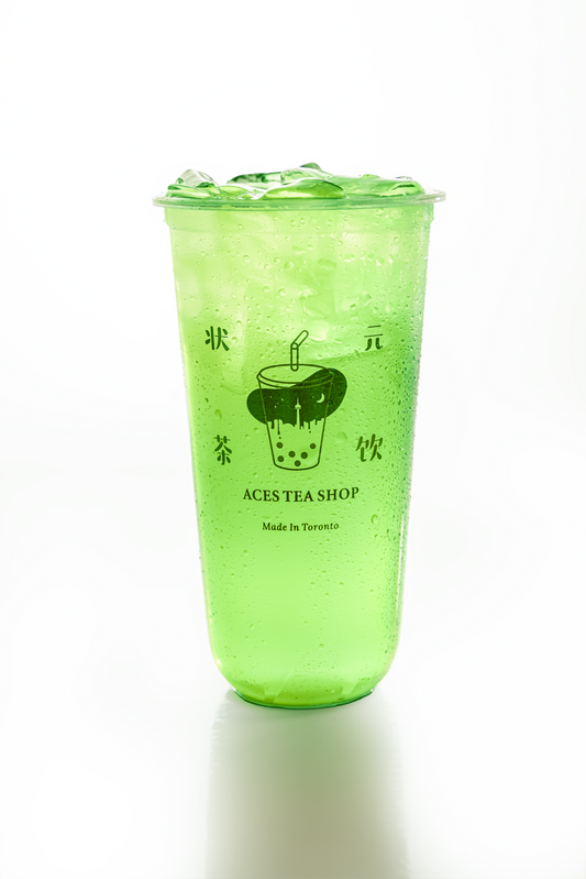 Honeydew Fruit Tea 哈密瓜冰果茶