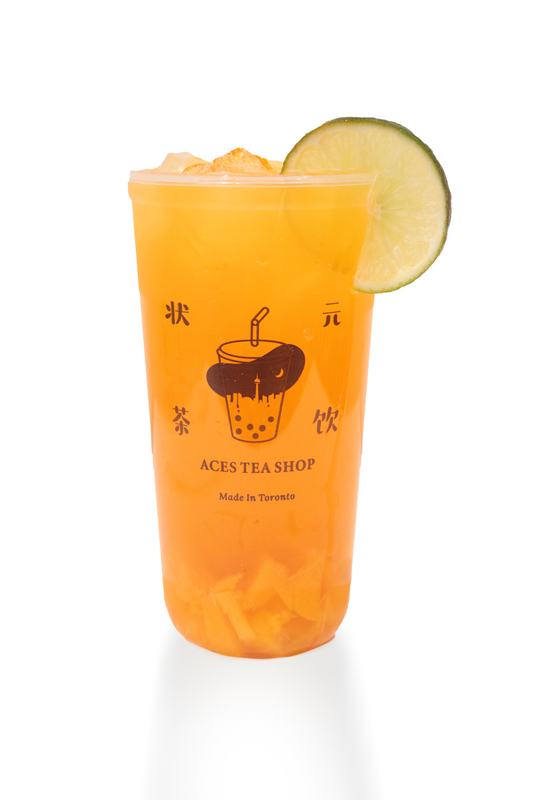 Peach Fruit Tea 蜜桃冰果茶