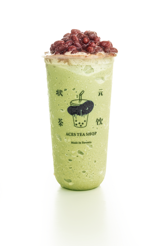 Red Bean Matcha Smoothie 抹茶红豆雪泥