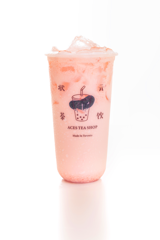 Strawberry Fresh Milk 元气莓莓鲜奶